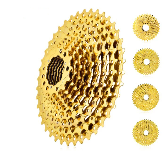 MTB Road Bicycle flywheel Cassette Sprockets free wheel 36T 40T 42T 46T50T   8S  9S  10S  11S  12S speeds wheel variable speed