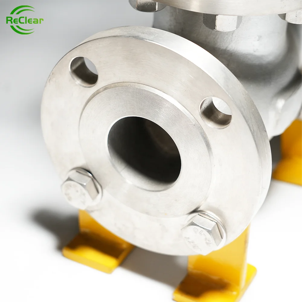 304 нержавеющая сталь фланцевый шаровой клапан Pn16 J41w Dn15-Dn150 для оборудования по очистке воды