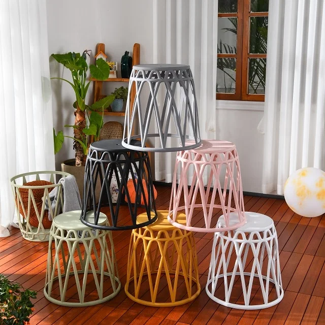 Chinese Factory Price Laundry Basket Stackable Chair Small Table All In One for Outdoor And Indoor