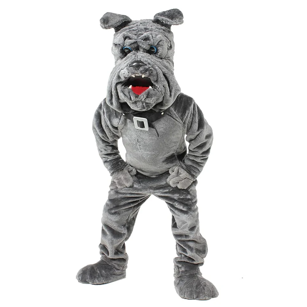 2023 Wholesale Halloween high quality adult  bulldog mascot character costume for sale