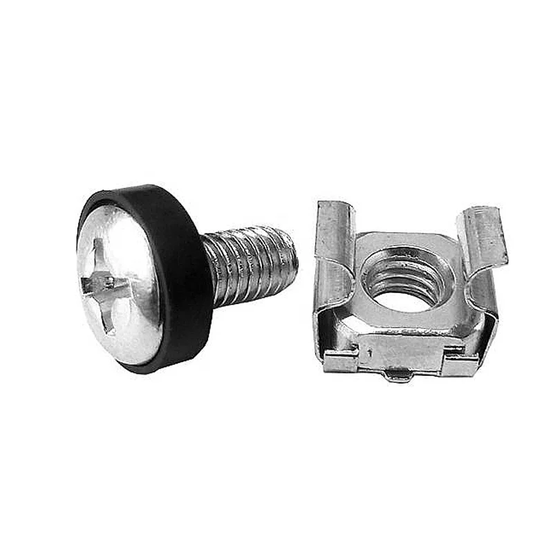 4 шт./упаковка, винты и гайки для серверных полок