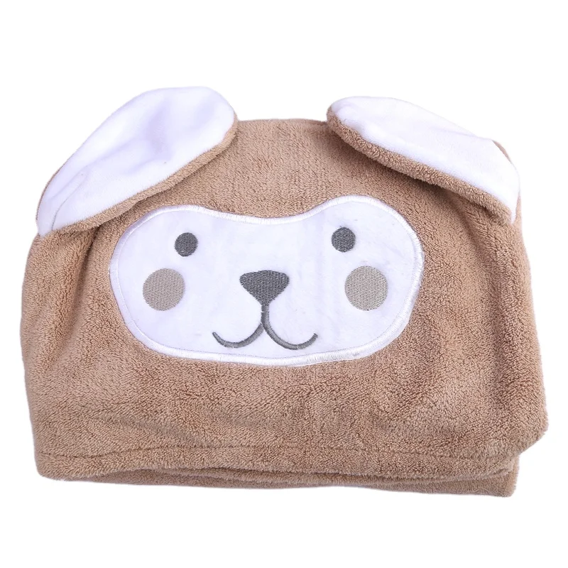 
China Factory best selling superfine fiber child kids infant baby hooded bath towels 