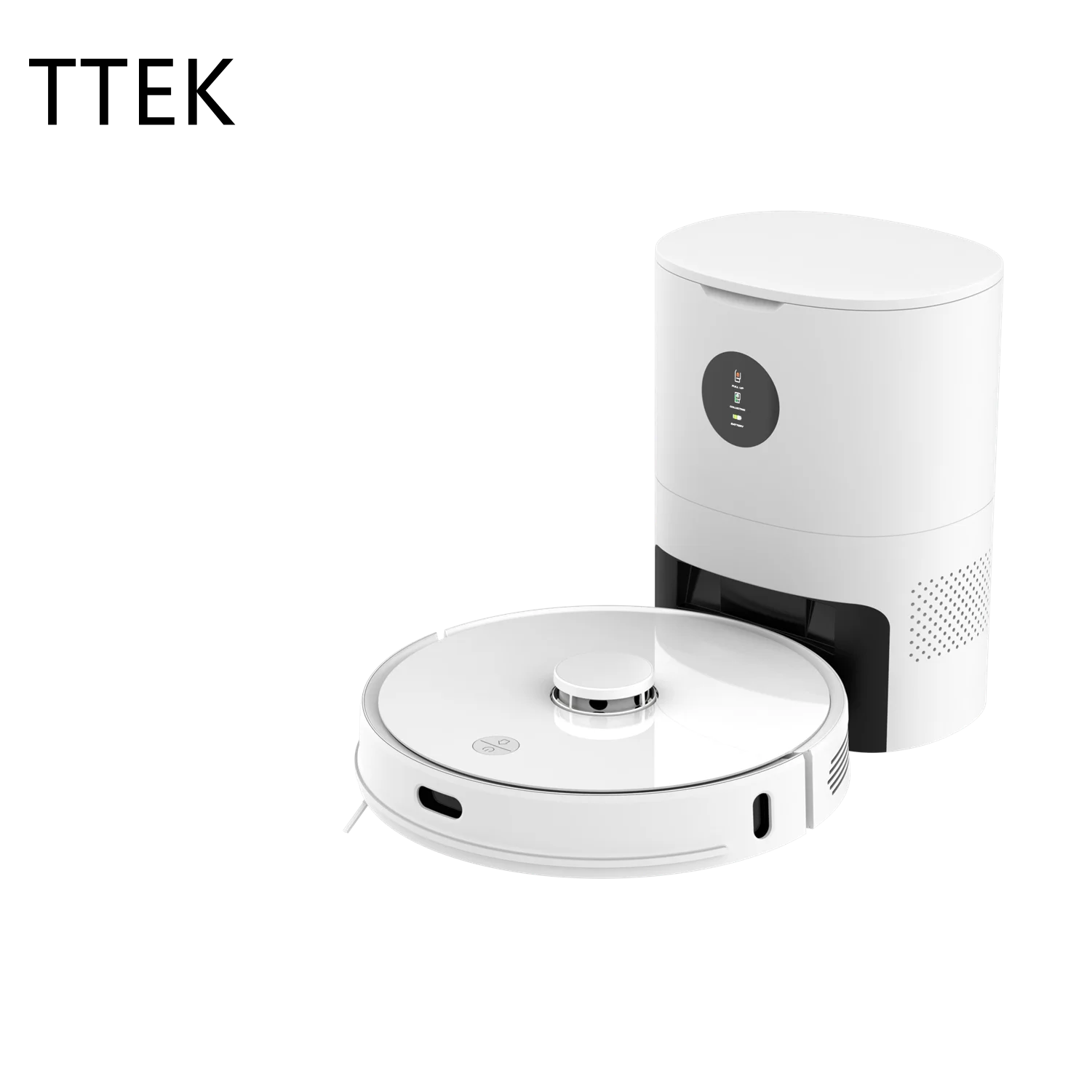 
TTEK Laser Home Dust Collector Low Noise Smart Robotic Vacuum Cleaner Mopping Sweeping Wifi APP 