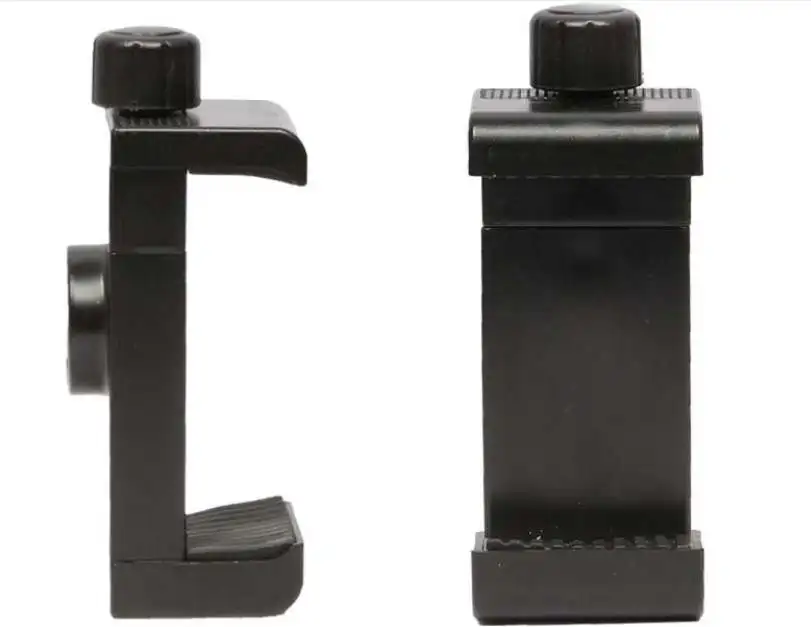 Smartphone Holder with 1/4 Screw Universal Tripod Monopod Mount Adapter Phone Holder for Tripod Cell Phone