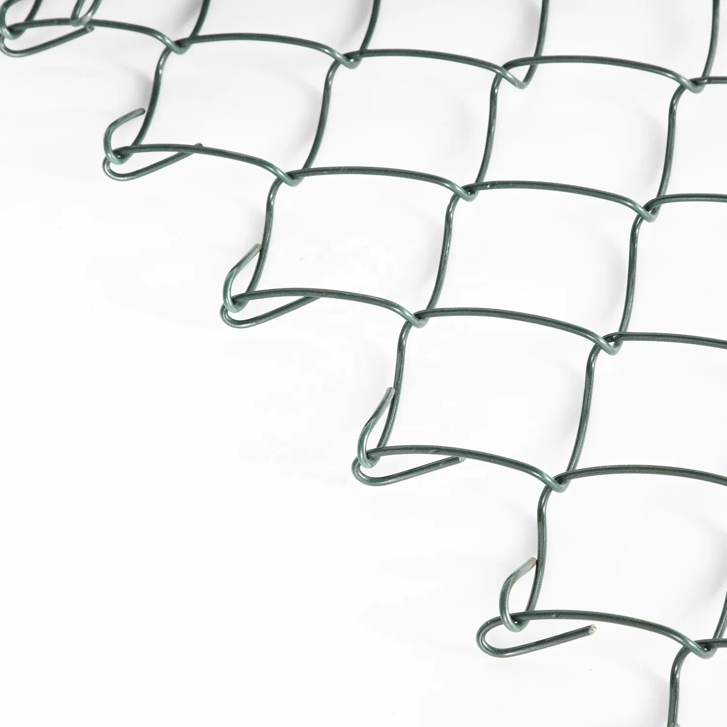 Durable Low Price Pvc Coated Galvanized Chain Link Fence Diamond Wire Mesh