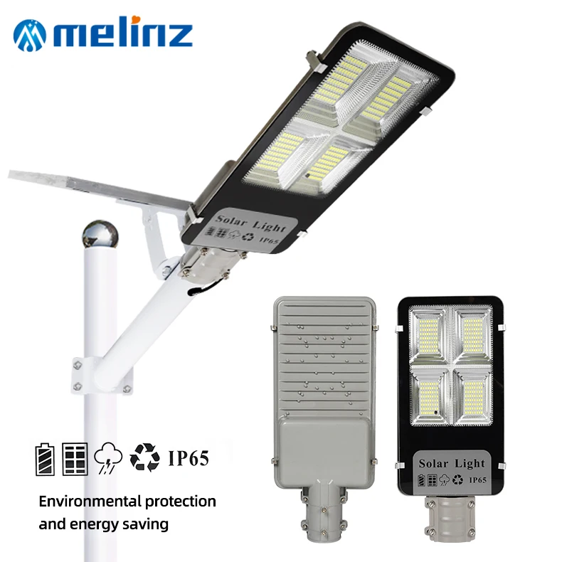 MELINZ 100W 200W 300W 400W 500W Ip65 Outdoor Solar Street Lamp Price Integrated Led Solar Street Light