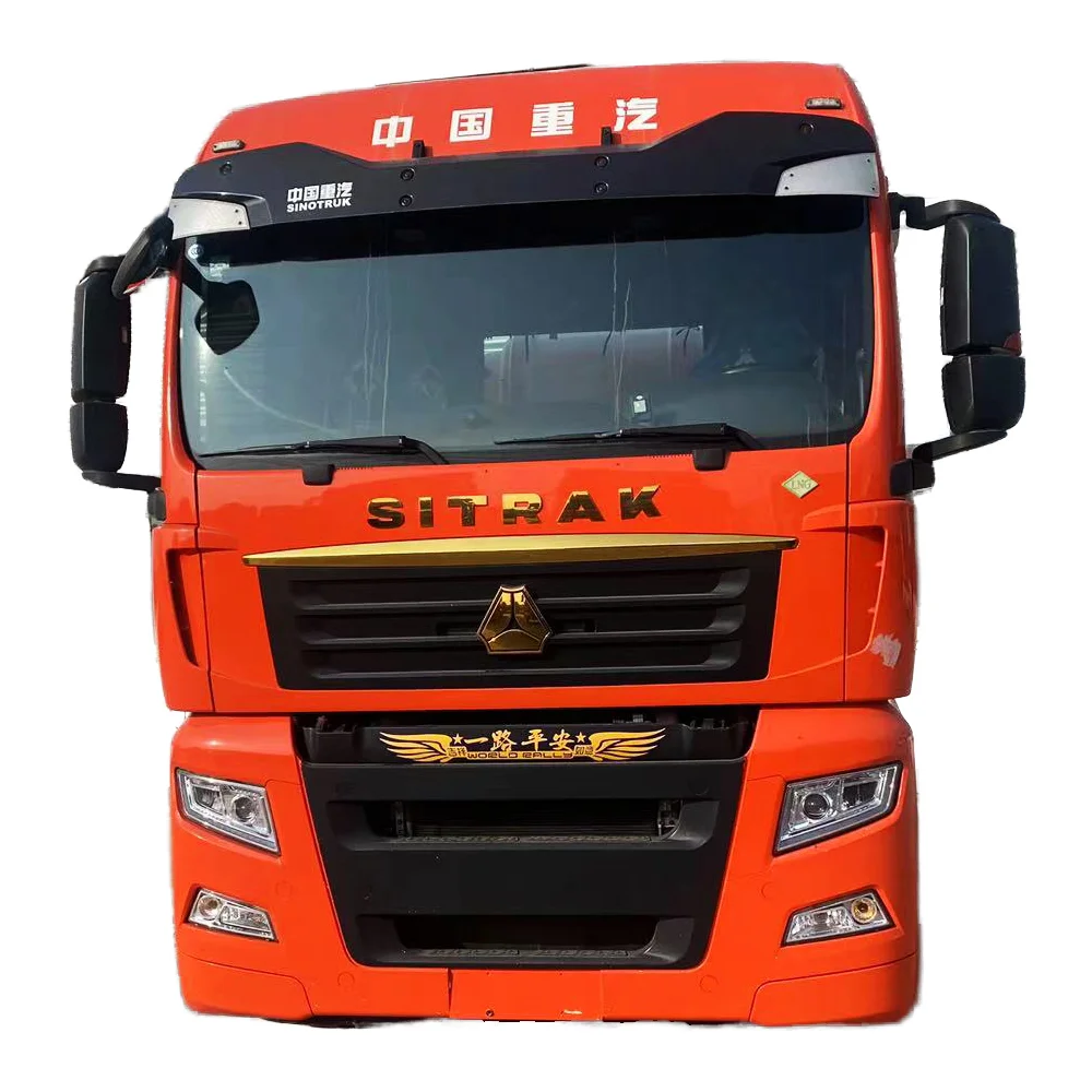 Low price tractors Sinotruk Sitrak C7H  Howo used trucks 4x2 6x4 CNG Used Tractor Truck