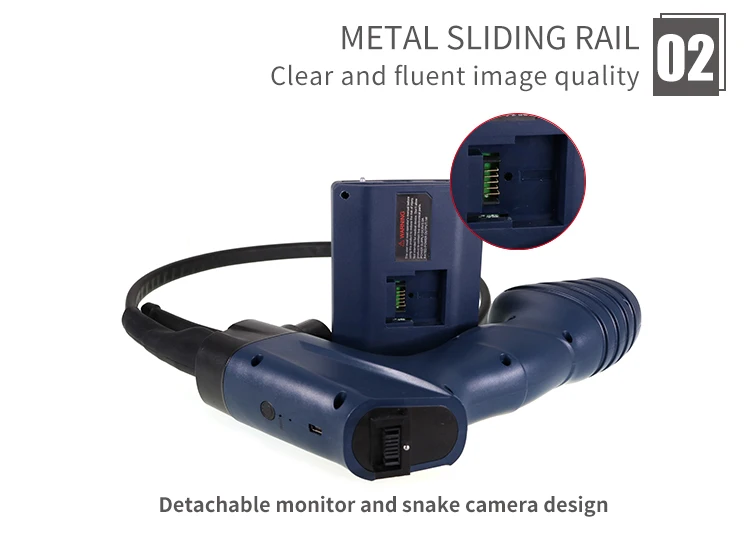 AV7823 Automotive Air Conditioning Visual Cleaning Gun, Endoscope, Evaporation Box Cleaning Tool Equipment, Non disassembly Auto