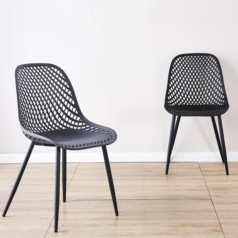 Wholesale Home Nordic Style Dining Room Furniture Leisure Design Dinning Restaurant Plastic Dining Chair for Kitchen