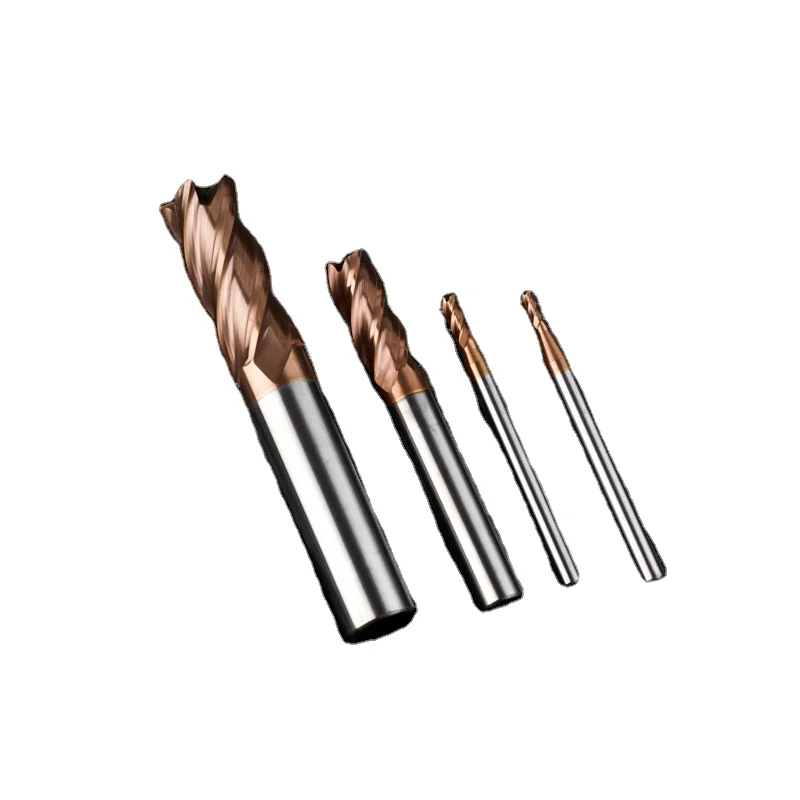High-end technology manufacturing antique brass cnc carbide end mills tungsten