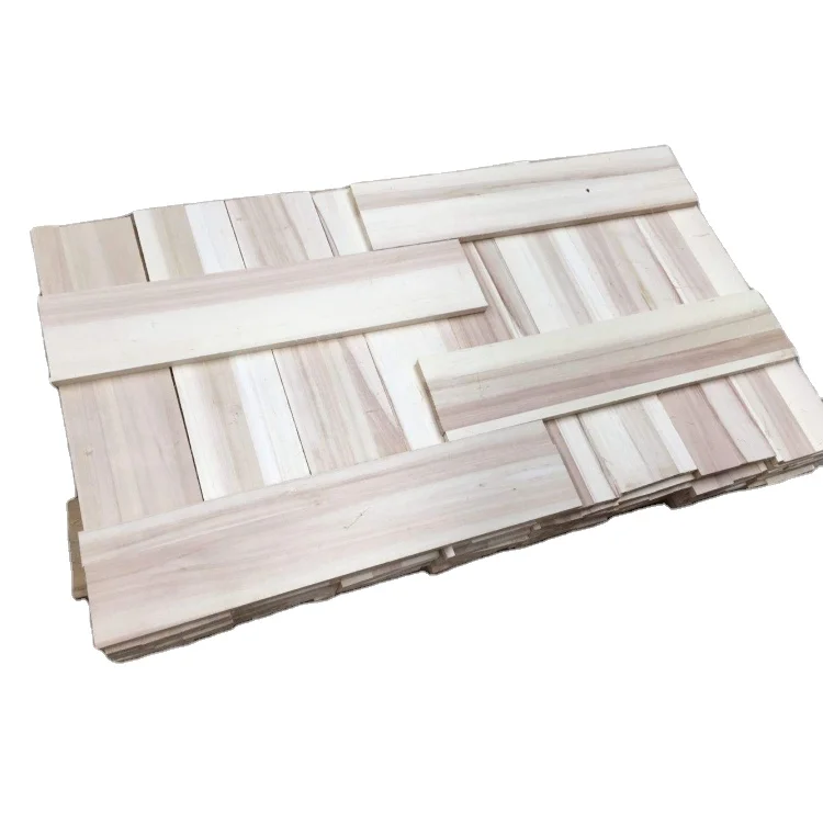 Promotion environment-friendly poplar drawer board panel lumber for indoor outdoor decoration furniture E0E1 FSC
