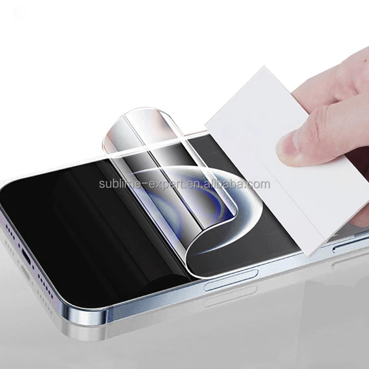 TPU Raw Materials Imported Korea Anti-dust Clear Hydrogel Film 3D Seamless Automatic Scratch Repair HD Flexible Skin for Oneplus