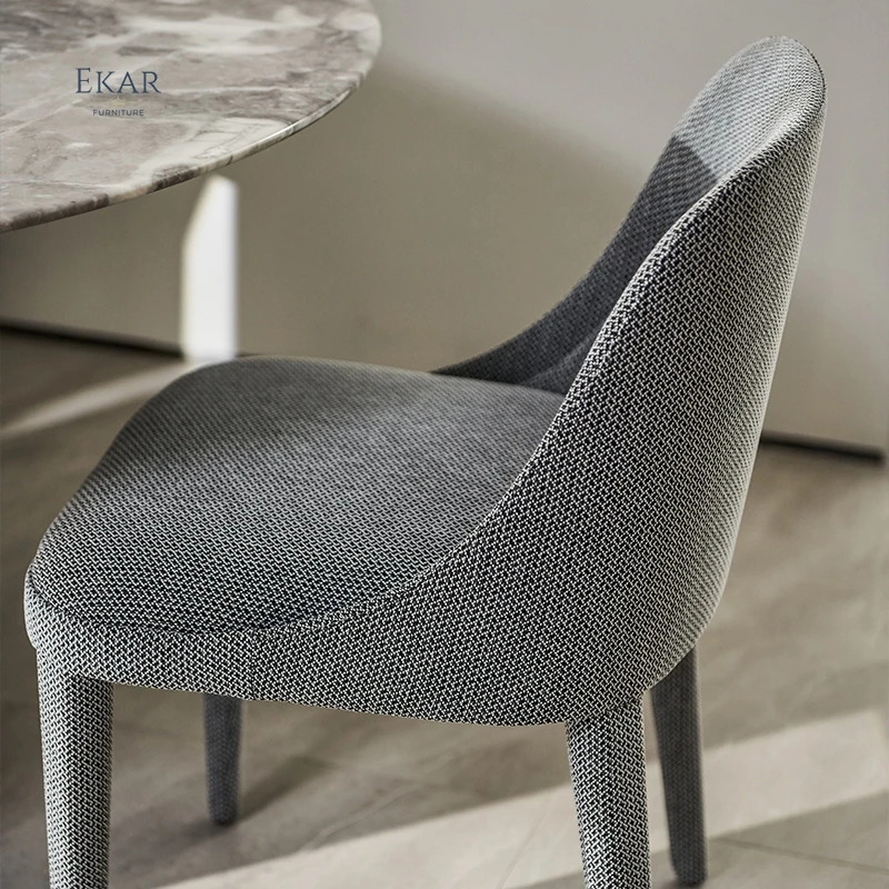 Ekar Furniture Designer Choice high quality Minimalist Design Armless Modern Dining Chair For Hotel Home coffee shop