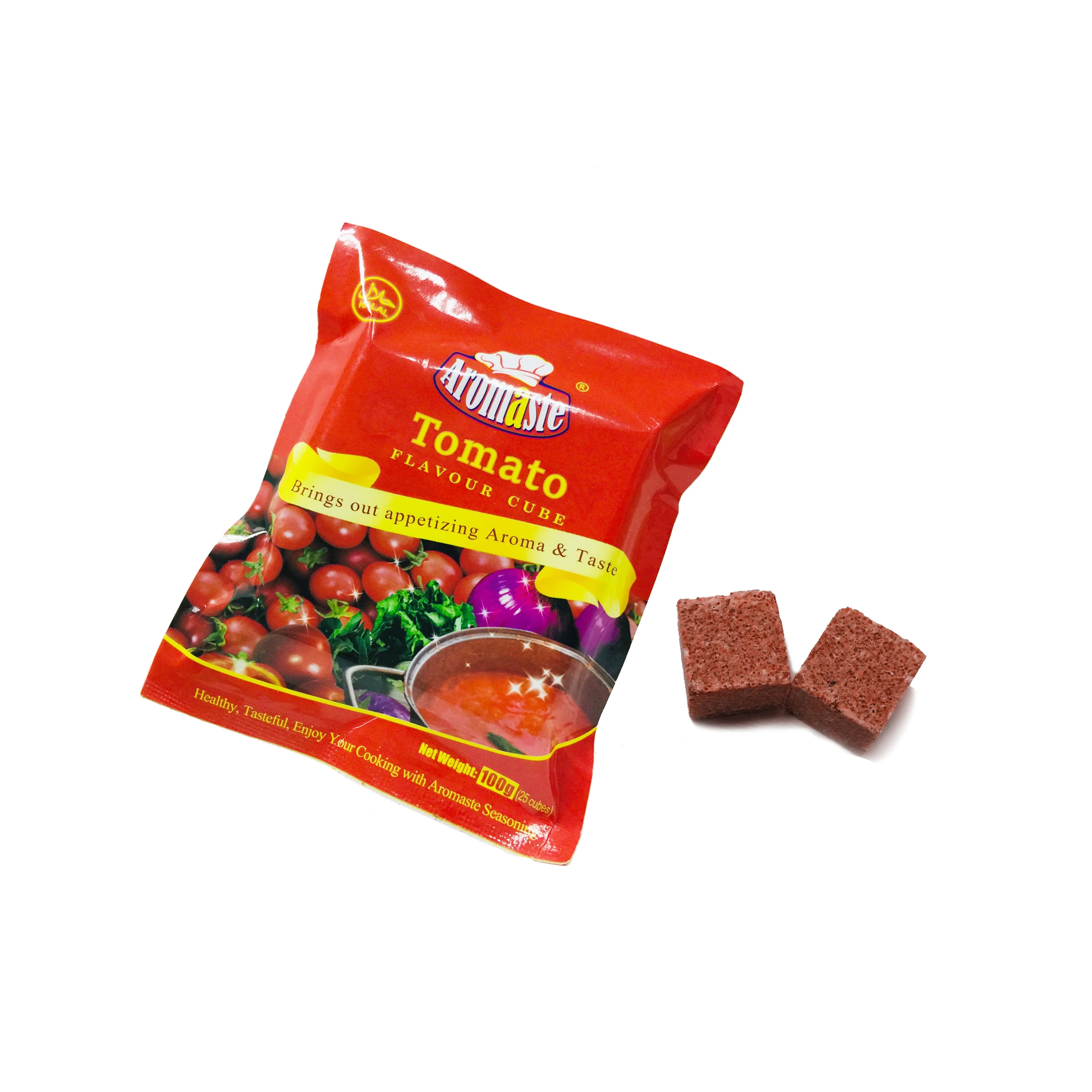 African Food 4g/10g/11g Tomato Flavour Bouillon Seasoning Stock Cube For Soup/Stew