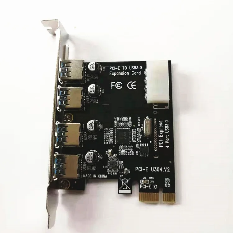 ПК настольный компьютер SuperSpeed pci-e express usb 3.0 4-портовый адаптер карты расширения конвертер