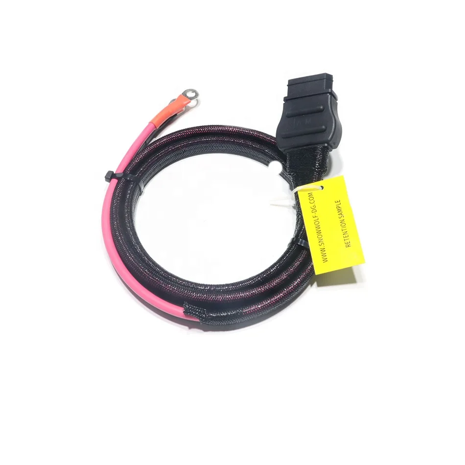 21294 8245 Western Fisher Snow PLOW Battery Cable 2 PIN PLOW Side Harness