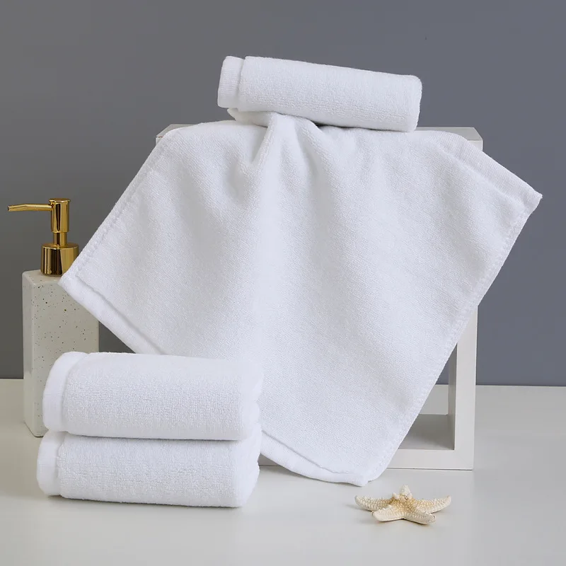 One Piece Custom Packaging Luxury Cotton Towels For Muslim Restaurant And Airline Welcome Towel Oshibori