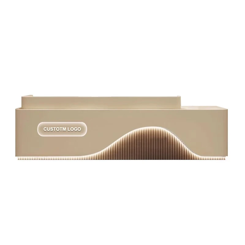 Изысканный стиль стойка регистрации MDF + краска для выпечки современный офисный дизайн салон спа регистратор стол