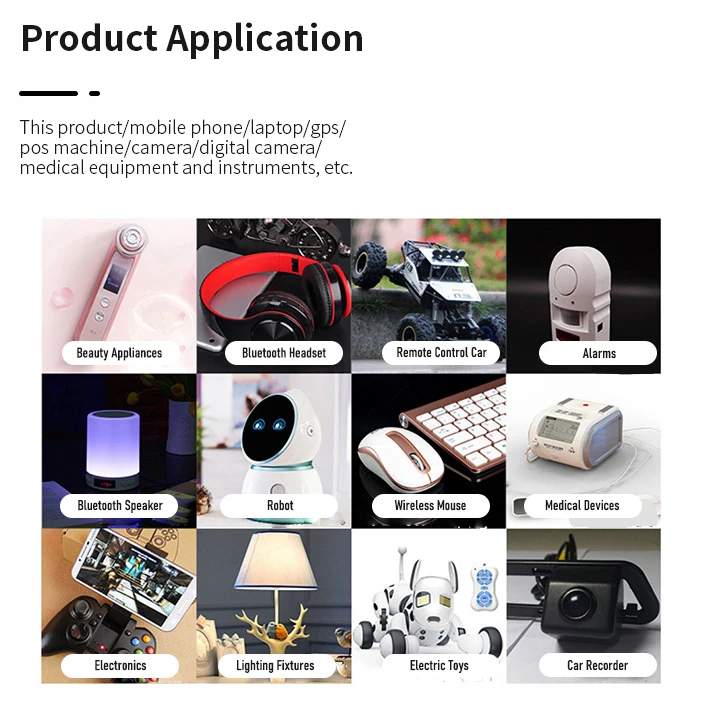 Rechargeable batteries 3.7v lipo 803860/803759/853759/883759 2000mah lithium polymer battery
