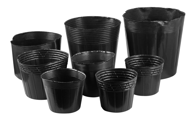 7 Holes No 25L Garde Black Soft Seedling Nursery Pot