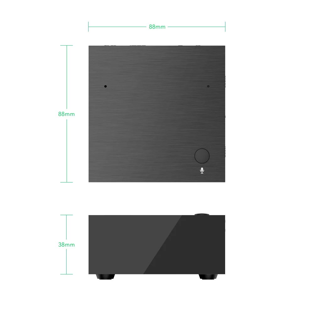 2020 LATEST ANDROID TV BOX MXQ CUBE S11X WITH AI SPEAKER AMLOGIC S905X ANDROID SET TOP BOX