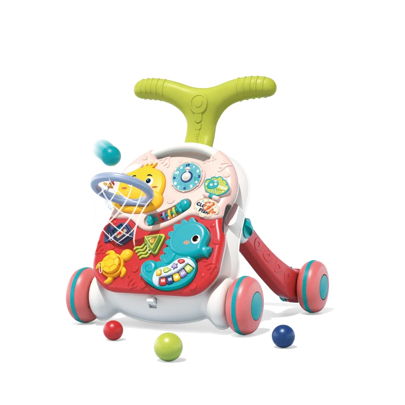 2 в 1 Многофункциональный Детские Обучающие активности Walker дешевые музыкальные детские дорожные коляски