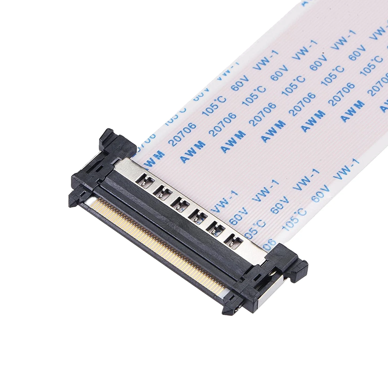 FFC FPC Cable 0.5mm Pitch 51 Pin 600mm Flexible Flat Ribbon Cable for LCD Screen
