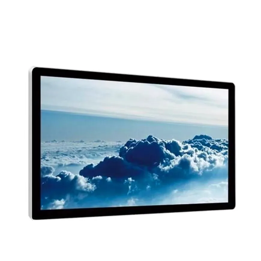 27 32 Inch Waterproof High Brightness FHD Desktop 10 Points Capacitive Touch Screen Kiosk Open Frame Monitor Industrial Display