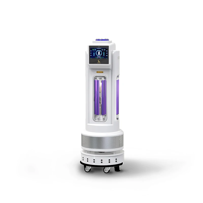 Autonomous Pulsed-Xenon Disinfection Robot
