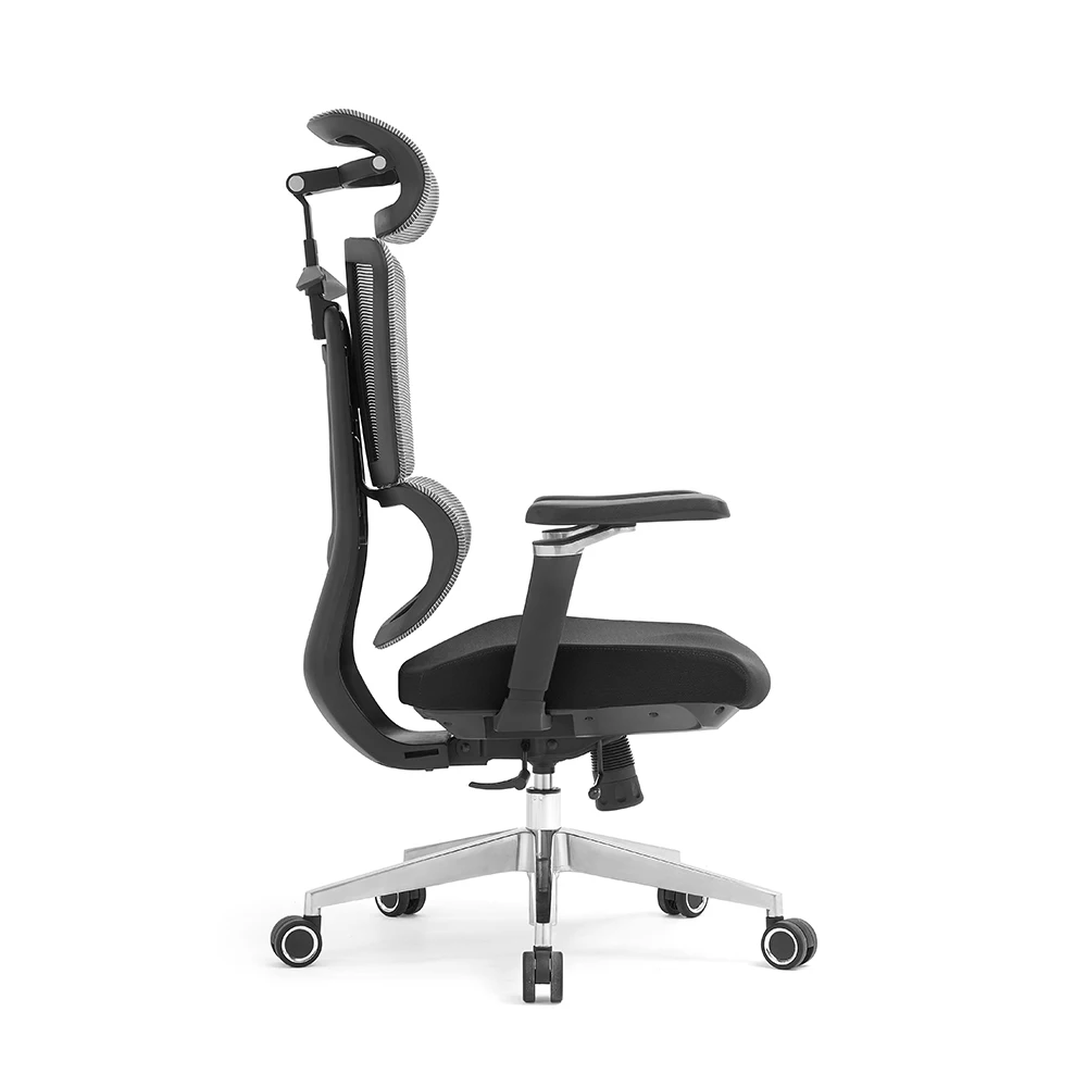 wholesale luxury sillas de oficina high back office chair executive chair with metal office chair with headrest office furniture
