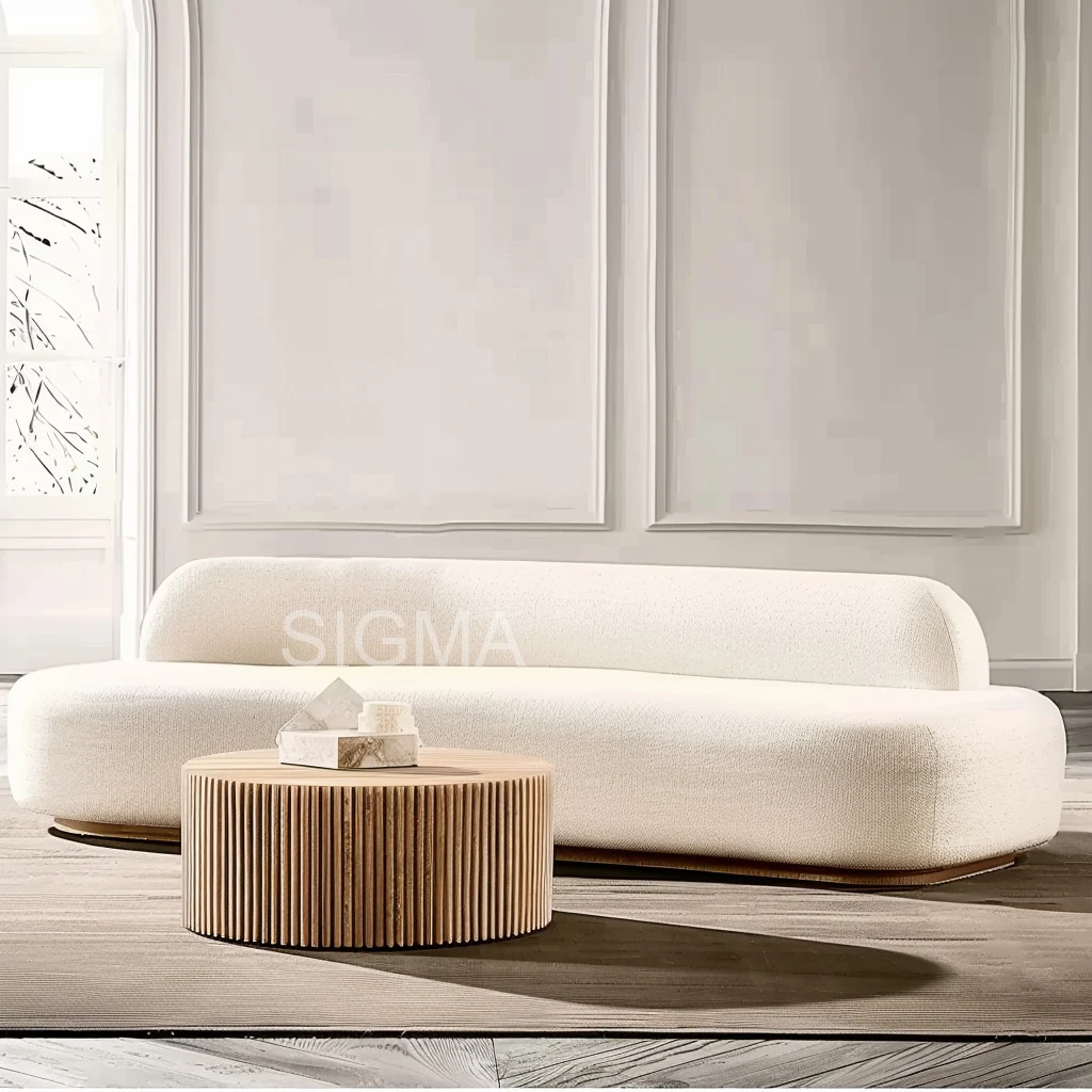 Superior Quality Indoor Furniture Dinner Room Solid Wood Oak Veneers Console Table