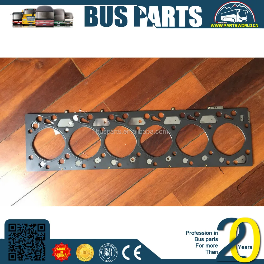 
6b b5.9 isb qsb5.9 engine air intake manifold heater gaskets 3938158 6L/T375 4937728 cylinder head gasket ANKAI 