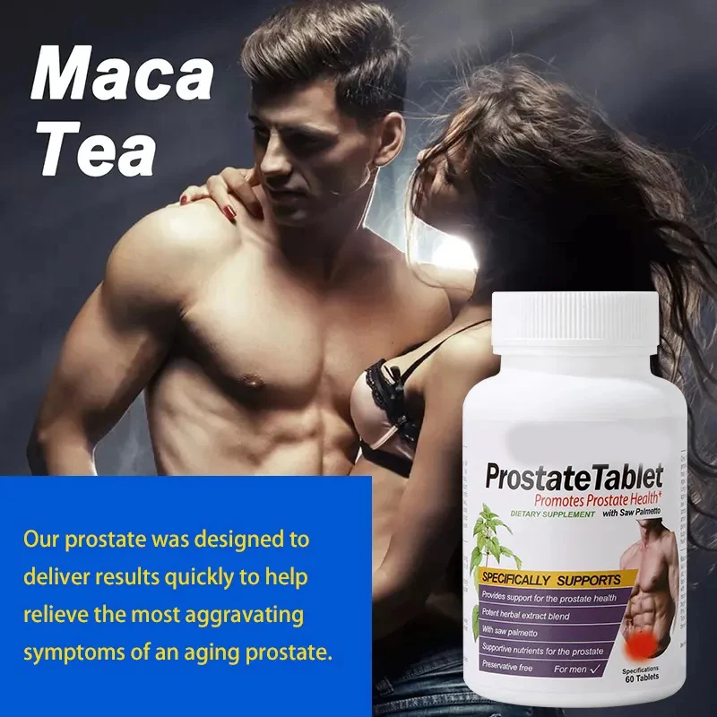 Customized prostate tablets powerful herbal tablets energy booster support male nutritional supplements for men