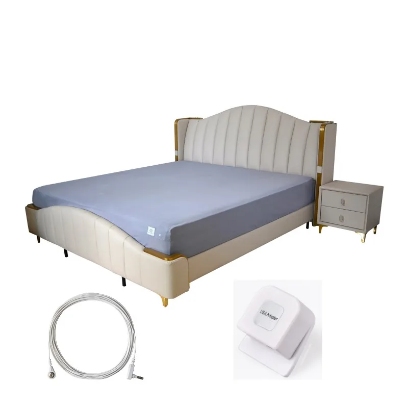 Grounding Sheets King Queen Size | Organic Cotton + Silver Fiber | Conductive Fitted Earth Sheets with Grounding Cord