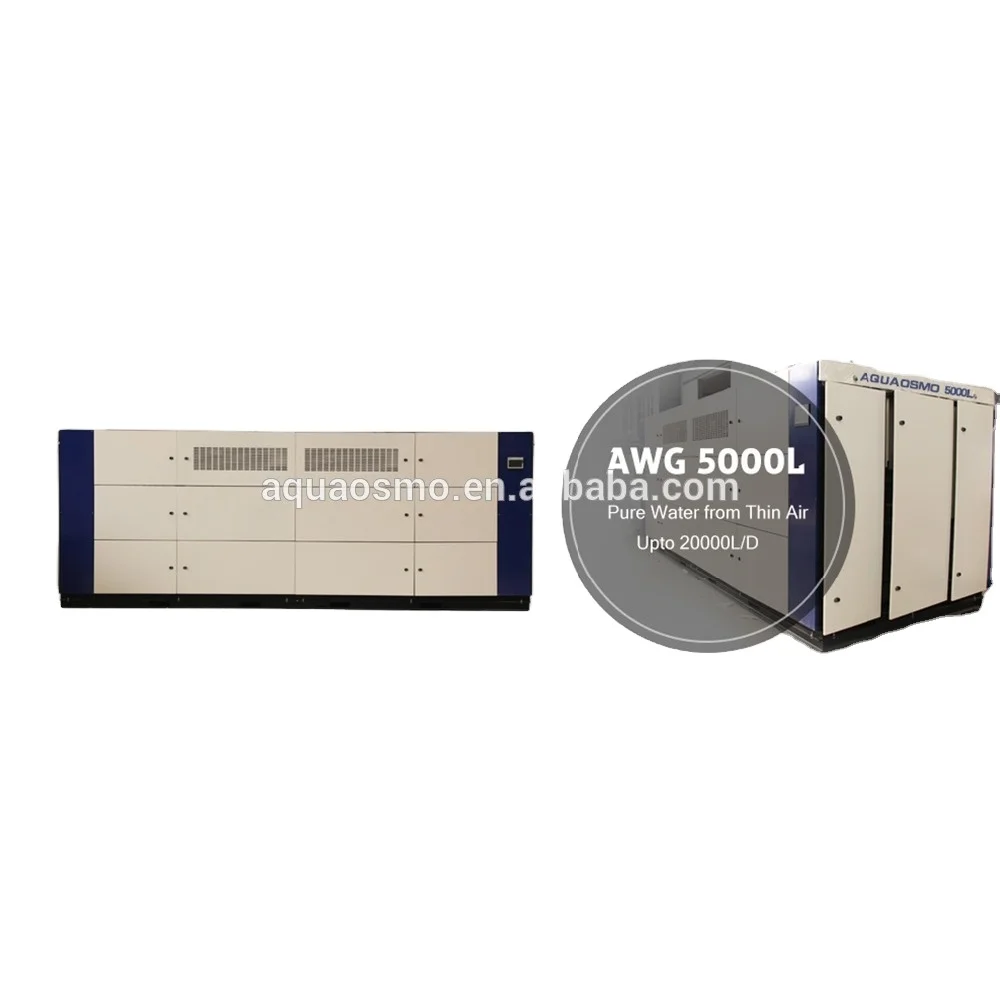 Pure drinking water Atmospheric water generator 5000L