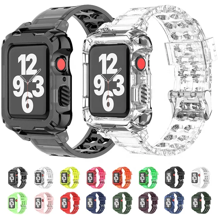  Ремешок из ТПУ для наручных смарт-часов Apple Watch 38 мм 40 42