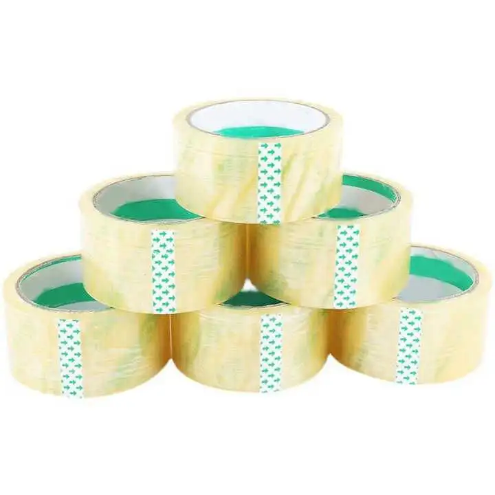 Factory Manufacturing Self Adhesive Tape Plastic Bopp Packing Tape Jumbo Roll Transparent Clear Opp Packing Tape