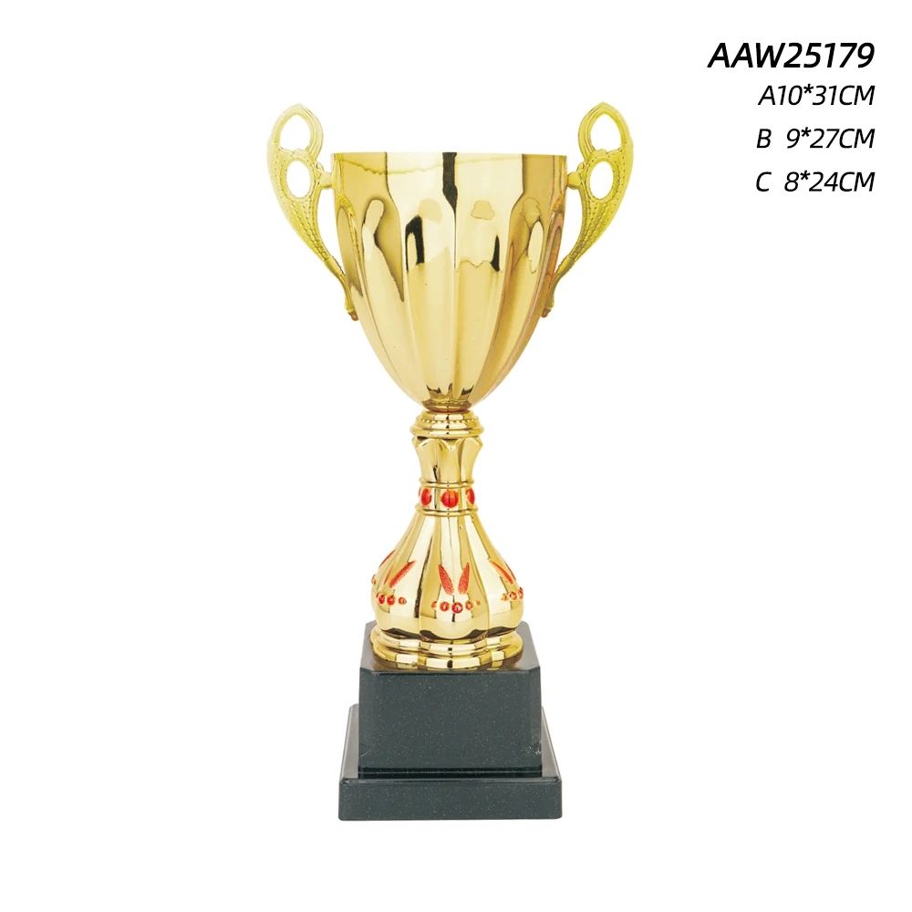 ELOR Low Price Small Size Gold Trophy Cup Custom Gymnastic Medal Award For School Sports Events