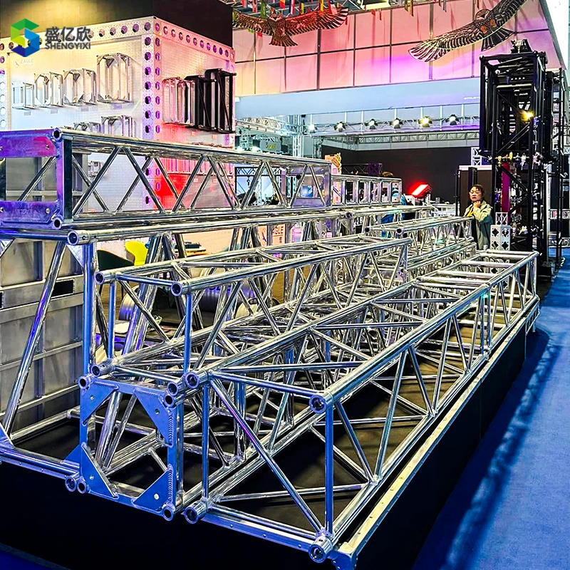 Spigot Triangle Aluminum Roof System Truss Lift Tower For Sales