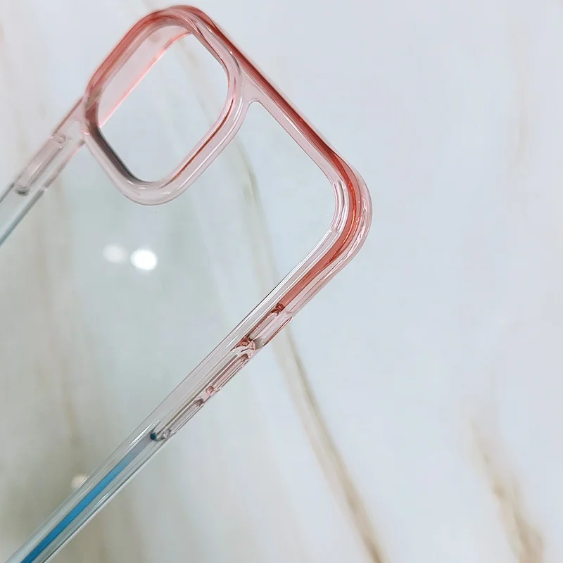 Top Cheap Shockproof TPU Gradient Mobile Cell Phone Case Cover For iPhone 13 14 Pro Max Phone Case For iPhone Case