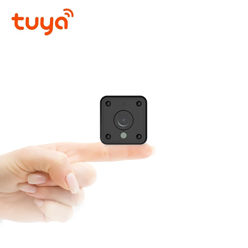 Монета Размер 1080P TUYA 2,4G Беспроводная охранная сетевая аудио-видео цифровая Wi-Fi мини-камера