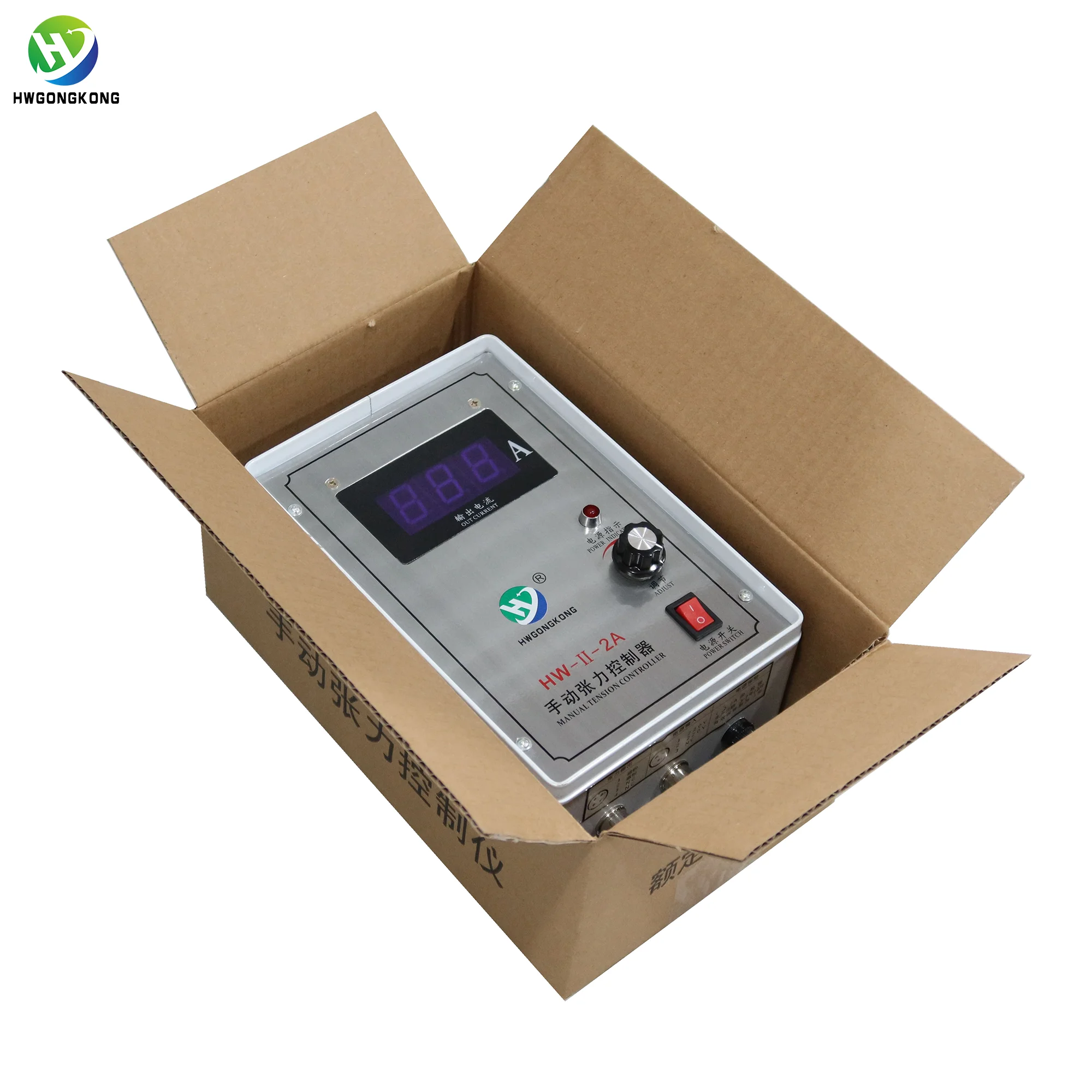 2A Digital Magnetic powder brake clutch Manual tension controller