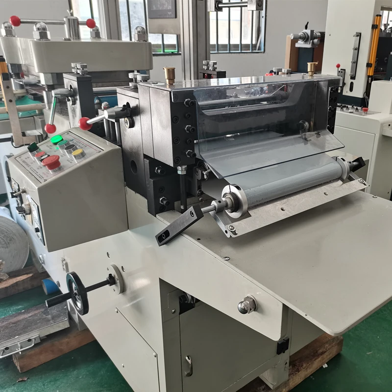 automatic Hook and Loop Fastener die cutting machine