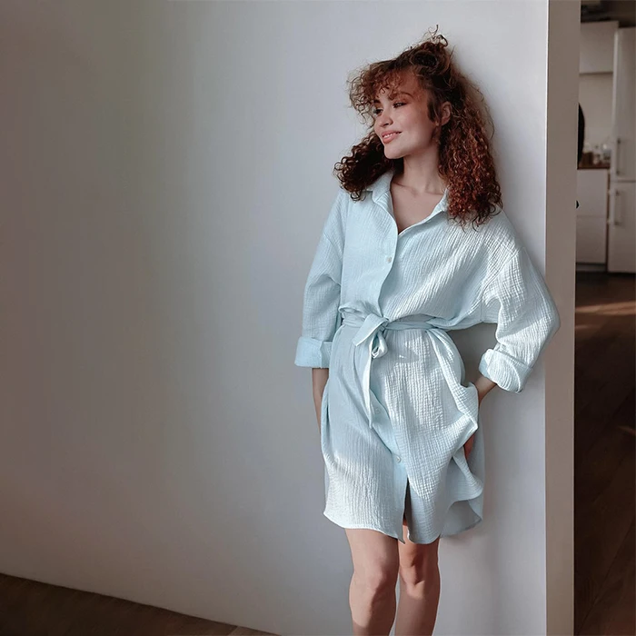 Trending Products 2024 New Arrivals Women Nightdress For Woman Ladies Wholesale Nightshirt For Women