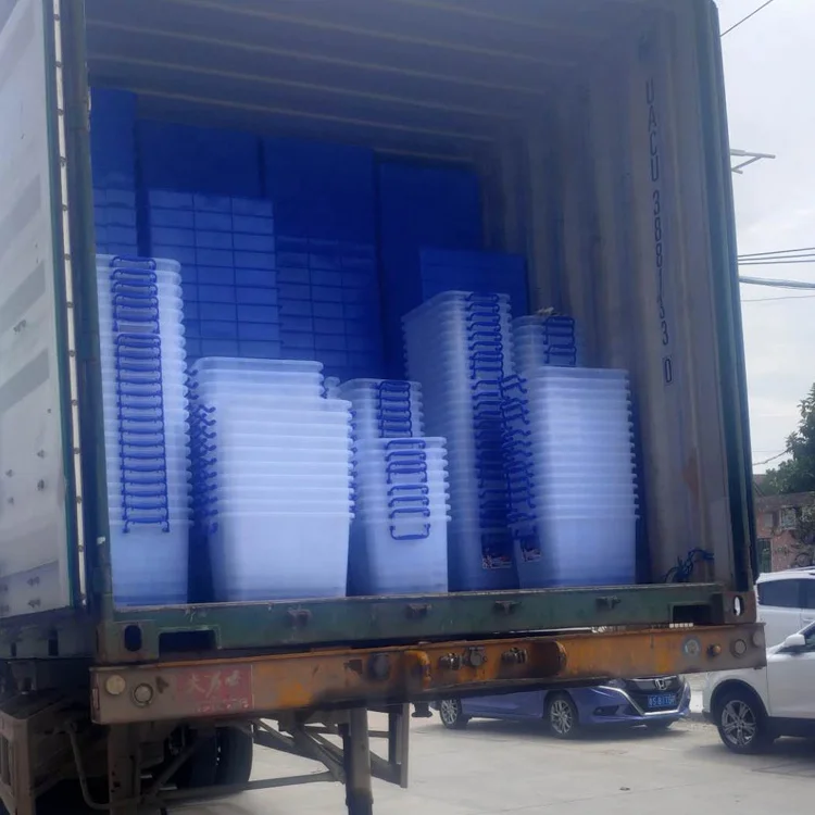 100% Food Grade Materials container plastic tray vegetable fruits plastic crate