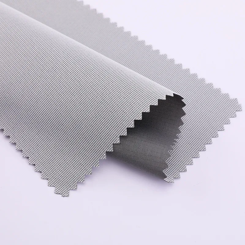 240T сетчатый жаккардовый тканый водонепроницаемый 100% переработанный полиэстер эпонж ткань для наружной одежды