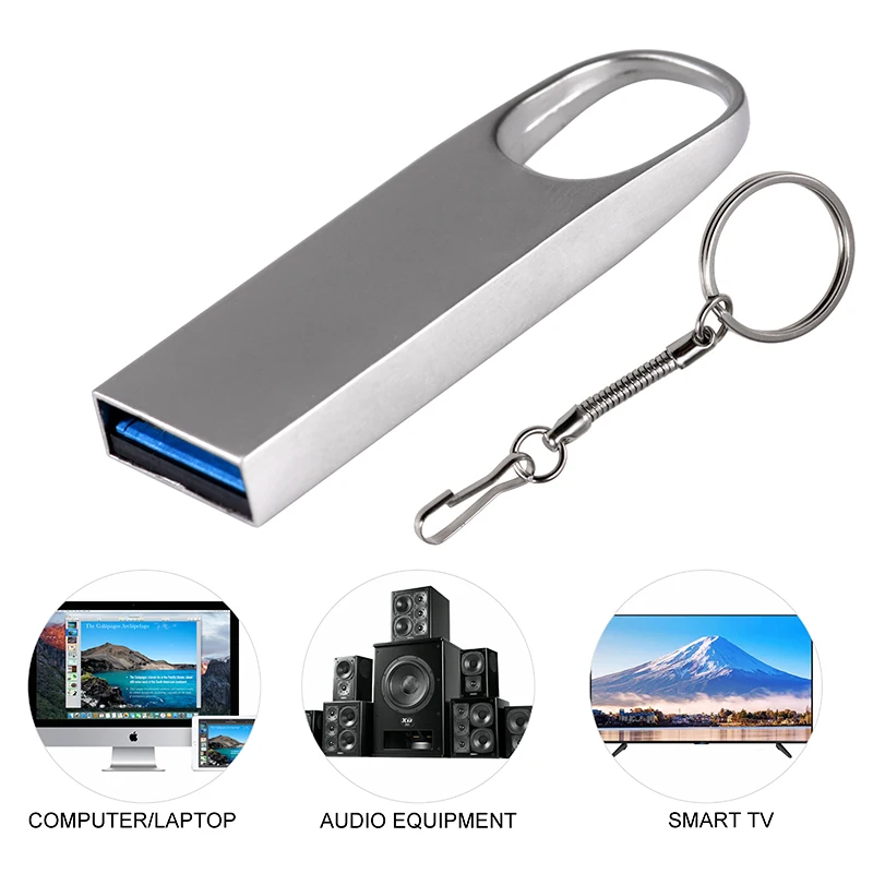 Wholesale USB 3.0 Stick Memory metal mini flashdisk Brand Logo 16gb 32gb pen thumb drive 128gb hight speed usb flash drives