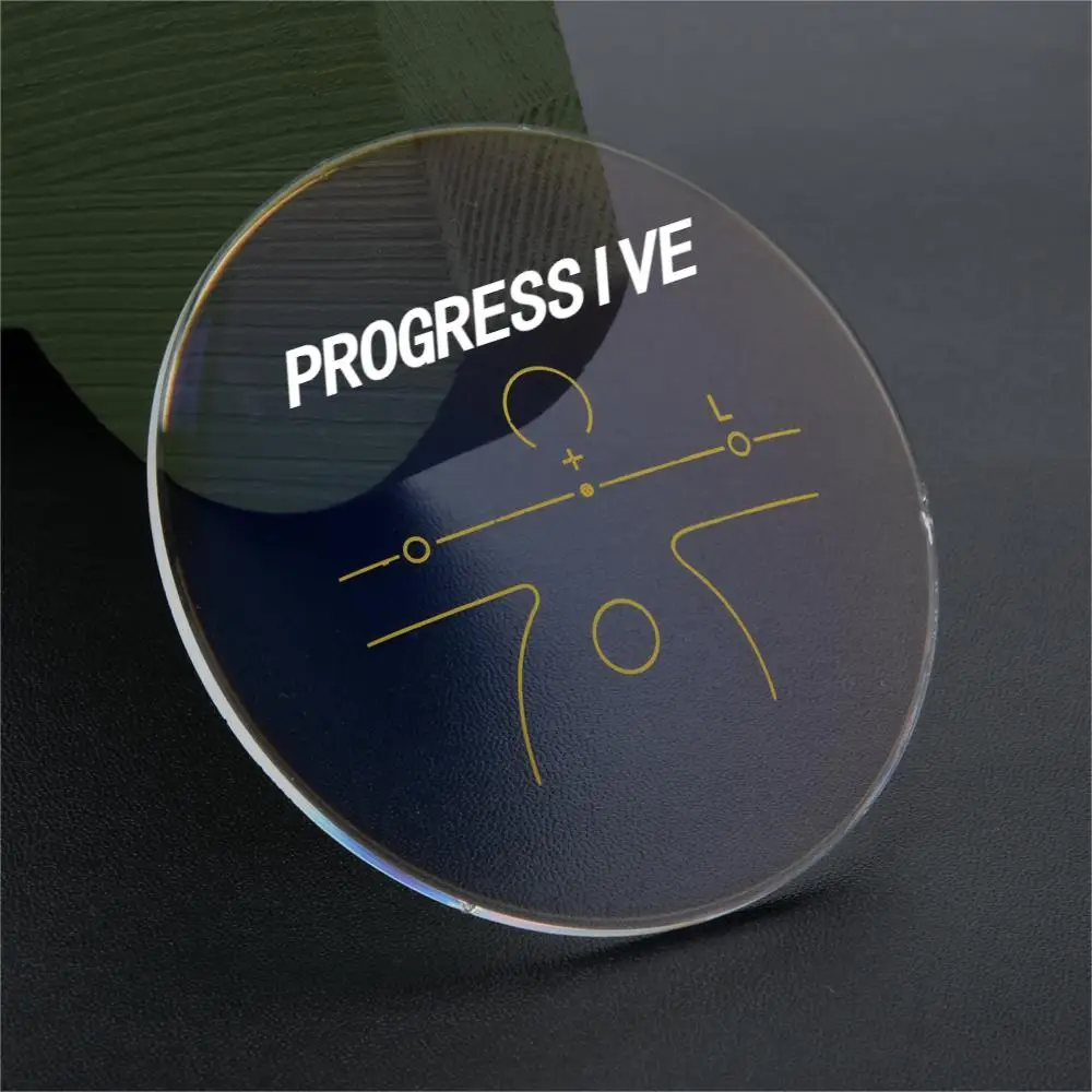 Hot Selling Blue Light Lens High Quality  Uv420 1.56 Blue Cut Progressive SHMC 75 13+3mm Optical Lens