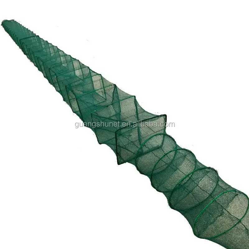 aquaculture commercial long train eel catching net