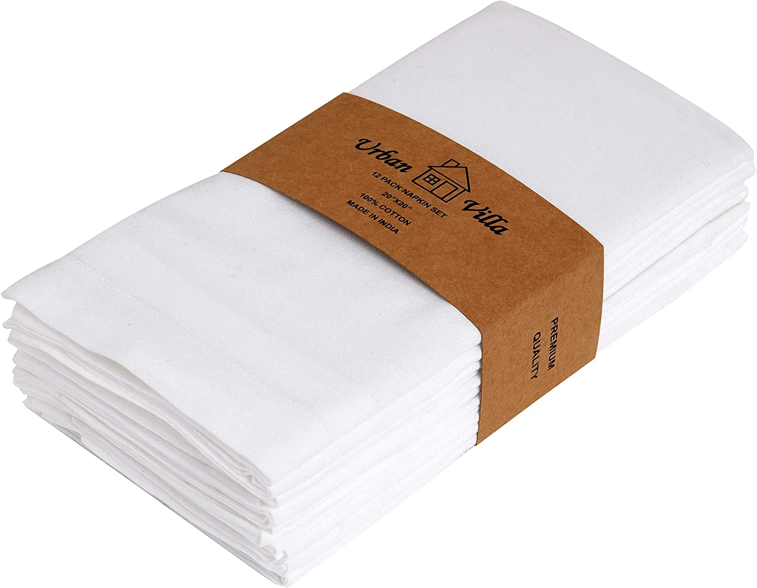 Custom kitchen cloth dinner napkin eco-friendly 100% cotton linen tea towel cotton napkin
